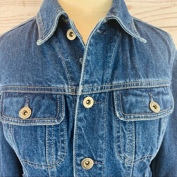 Tommy Hilfiger denim jean jacket pockets - Picture 5 of 12